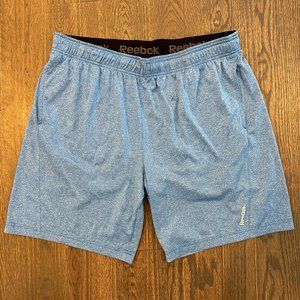 Men's Reebok Athletic Shorts Light Blue XL
